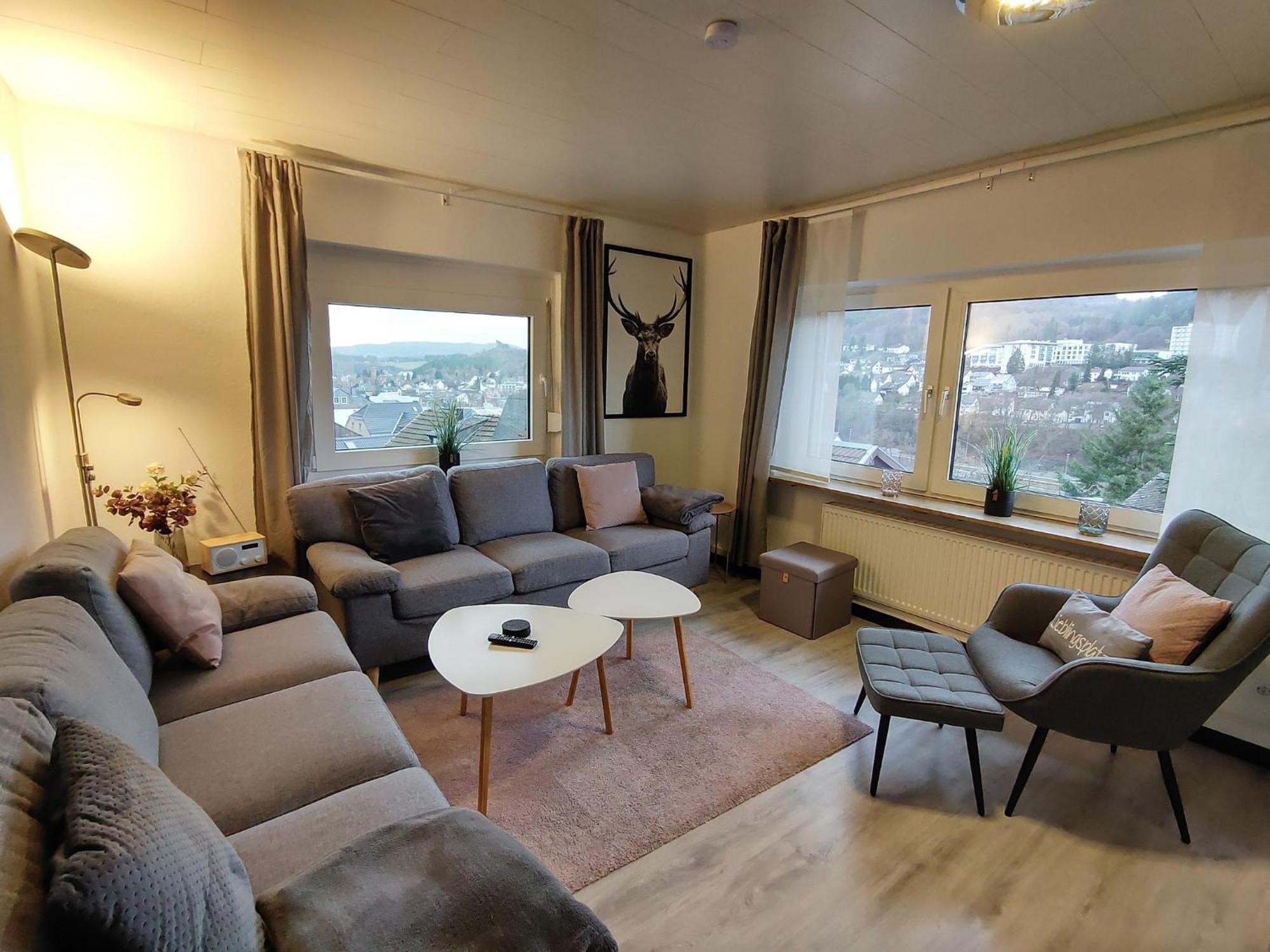 Ferienhaus Panorama Gerolstein Mit Garten, Grill & Terrasse Екстериор снимка